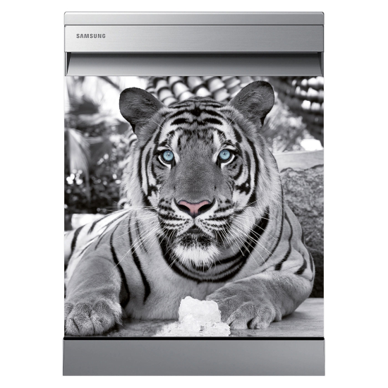 Dishwasher Sticker - Tiger