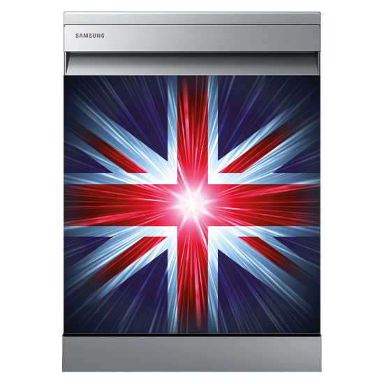 Dishwasher Sticker - UK Flag