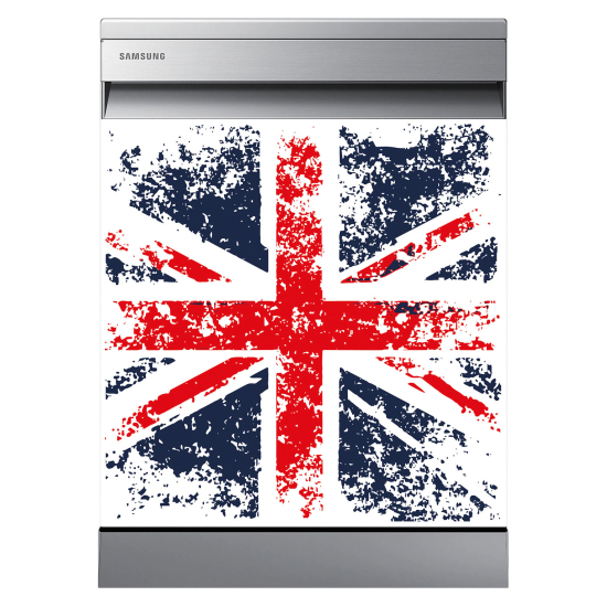 Dishwasher Sticker - UK Flag