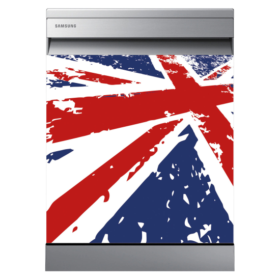 Dishwasher Sticker - UK Flag