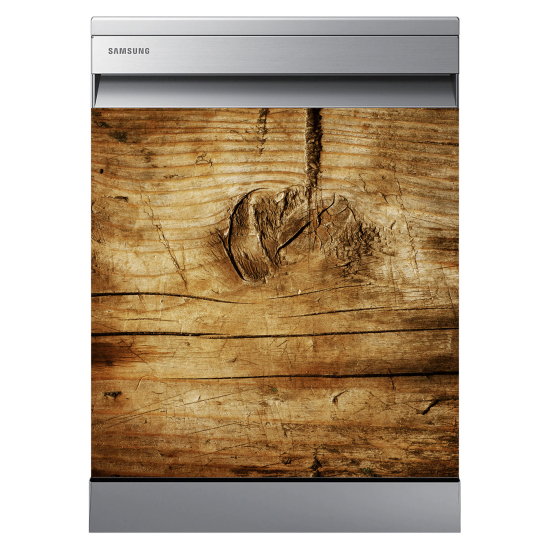 Dishwasher Sticker - Wood