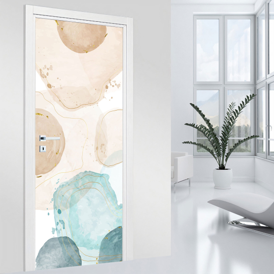 Door Sticker - Decal - Abstract