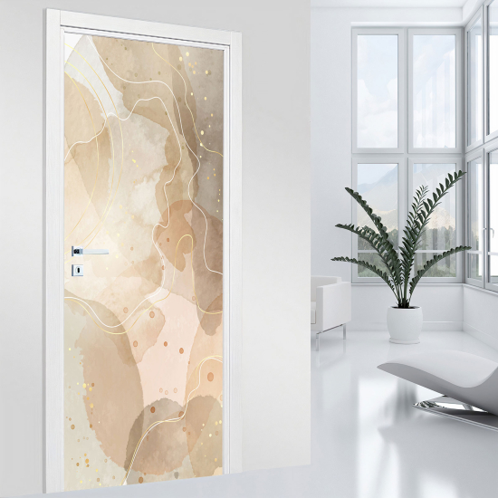 Door Sticker - Decal - Abstract