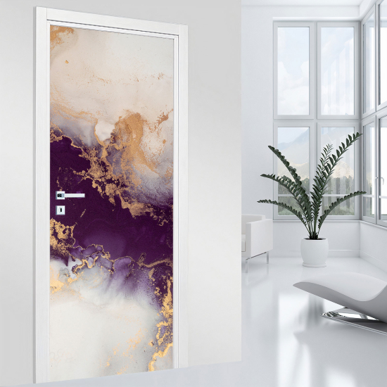 Door Sticker - Decal - Abstract