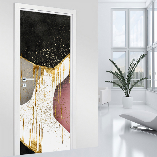 Door Sticker - Decal - Abstract