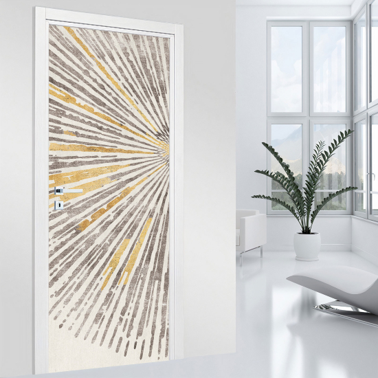 Door Sticker - Decal - Abstract