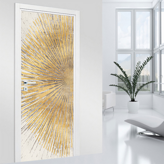 Door Sticker - Decal - Abstract