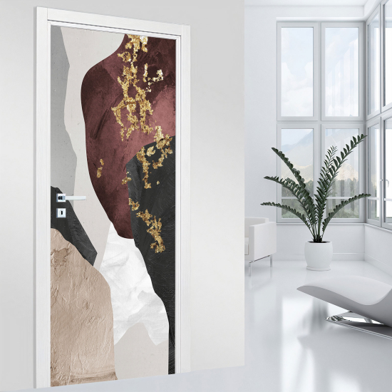 Door Sticker - Decal - Abstract