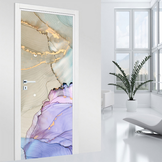 Door Sticker - Decal - Abstract