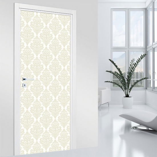 Door Sticker - Decal - Baroque pattern