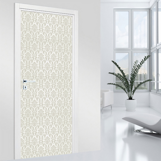 Door Sticker - Decal - Baroque pattern