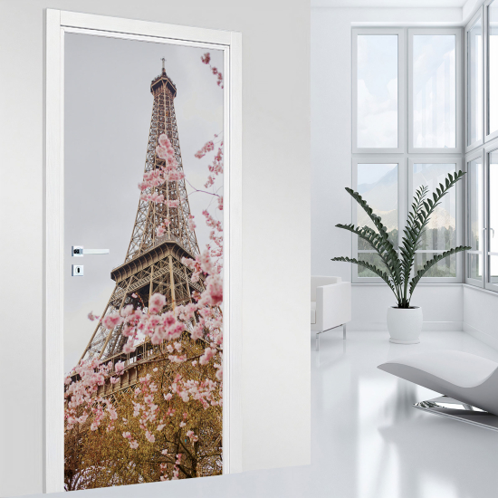 Door Sticker - Decal - Eiffel Tower