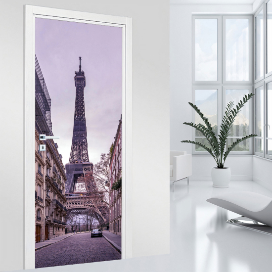 Door Sticker - Decal - Eiffel Tower