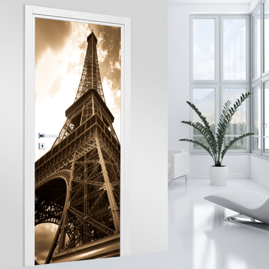 Door Sticker - Decal - Eiffel Tower