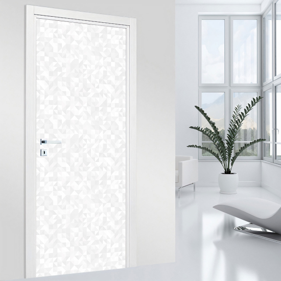 Door Sticker - Decal - Flowers