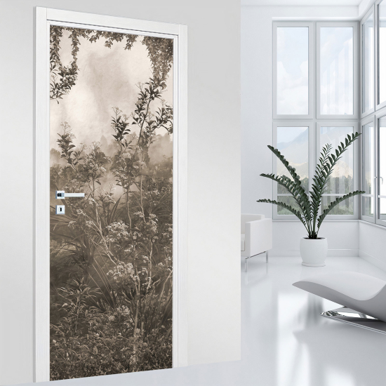 Door Sticker - Decal - Forest