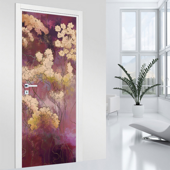 Door Sticker - Decal - Forest