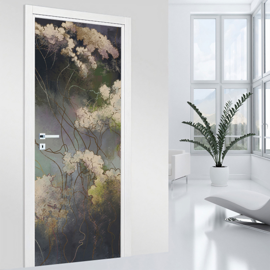 Door Sticker - Decal - Forest