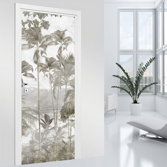 Door Sticker - Decal - Forest