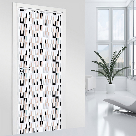 Door Sticker - Decal - Geometric pattern