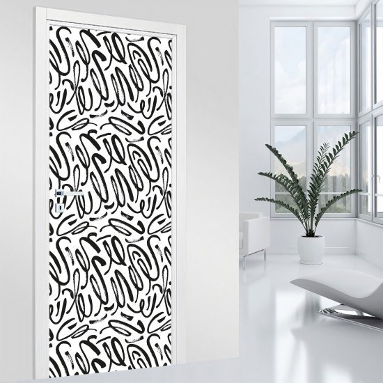 Door Sticker - Decal - Graph