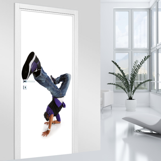 Door Sticker - Decal - Hip Hop