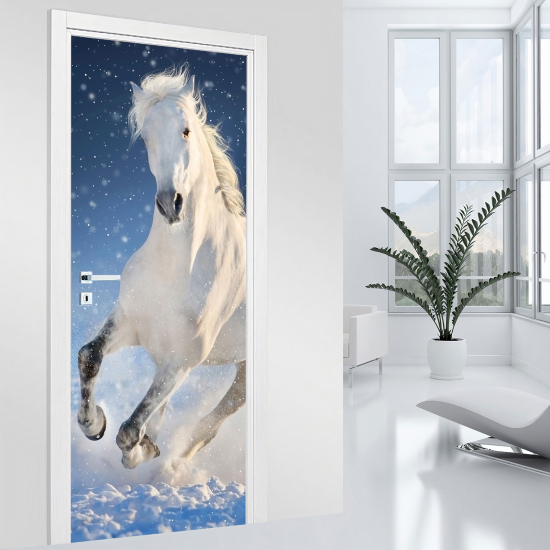 Door Sticker - Decal - Horse