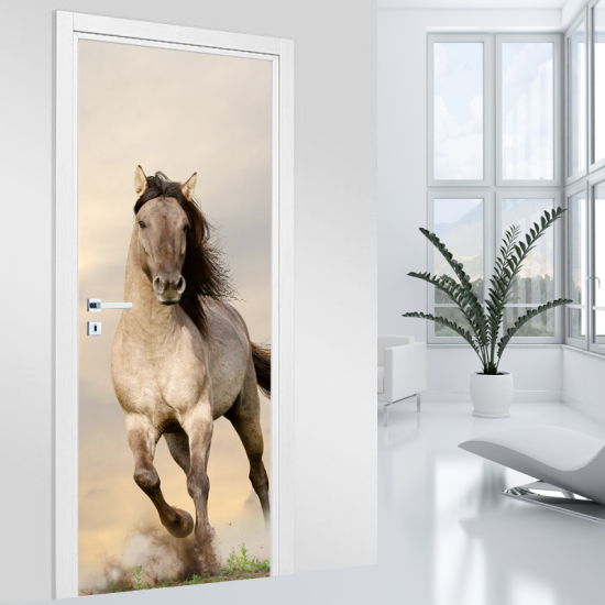 Door Sticker - Decal - Horse