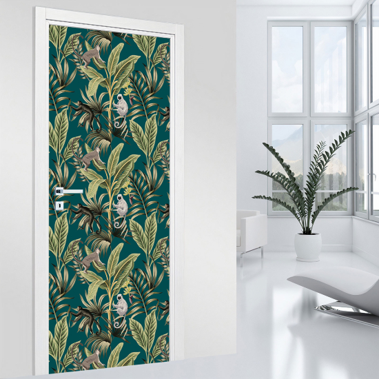 Door Sticker - Decal - Jungle