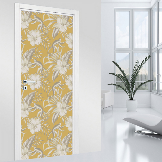 Door Sticker - Decal - Jungle