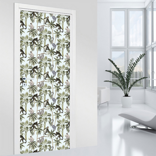 Door Sticker - Decal - Jungle