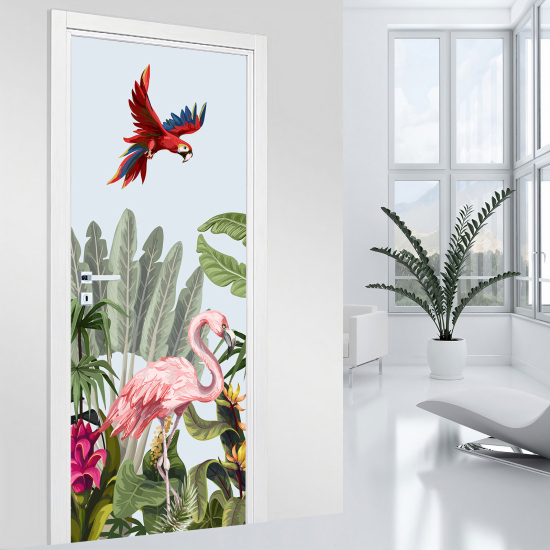 Door Sticker - Decal - Jungle