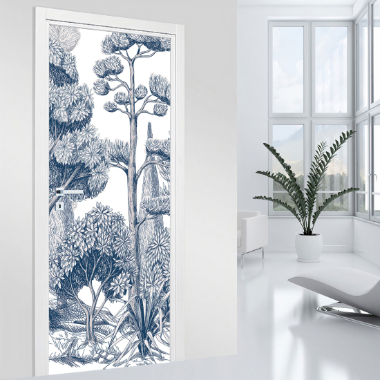 Door Sticker - Decal - Jungle