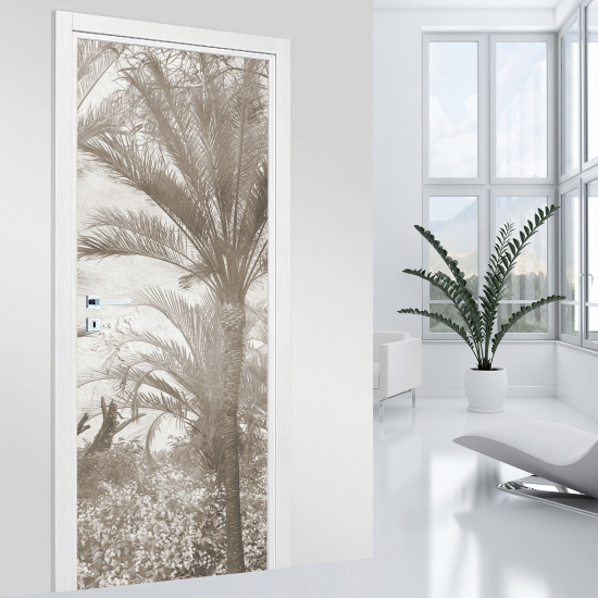 Door Sticker - Decal - Jungle