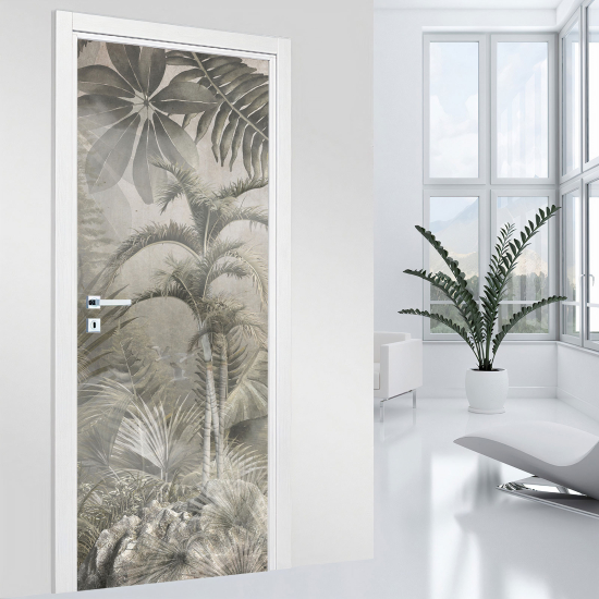 Door Sticker - Decal - Jungle