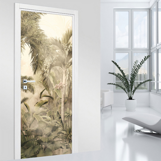 Door Sticker - Decal - Jungle