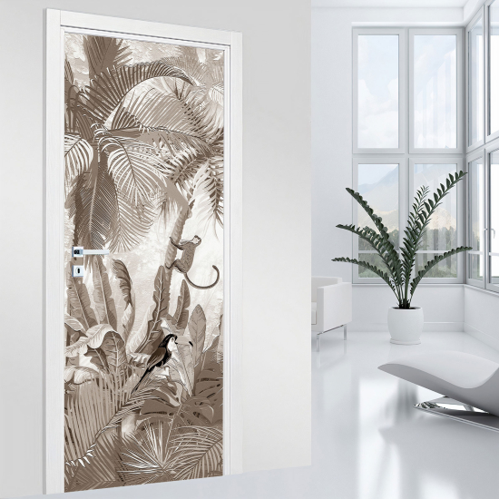 Door Sticker - Decal - Jungle