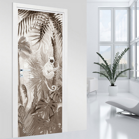 Door Sticker - Decal - Jungle