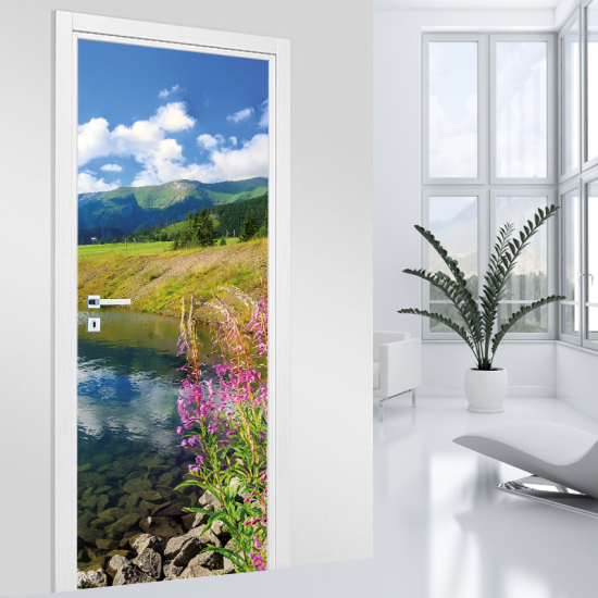 Door Sticker - Decal - Landscape