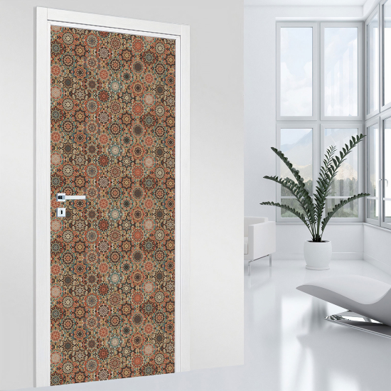 Door Sticker - Decal - Mosaic patterns