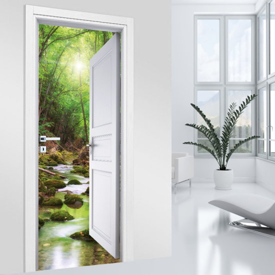 Door Sticker - Decal - Nature