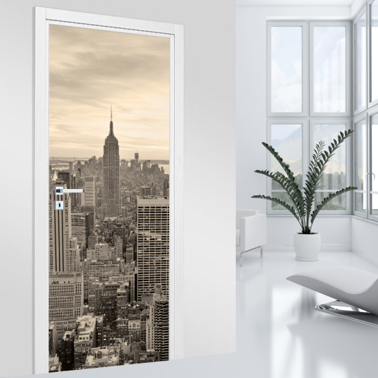 Door Sticker - Decal - New York