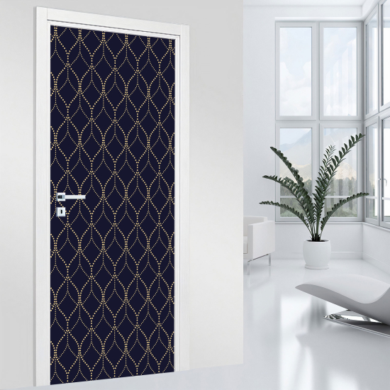 Door Sticker - Decal - Oriental pattern