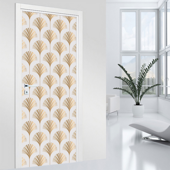 Door Sticker - Decal - Oriental pattern