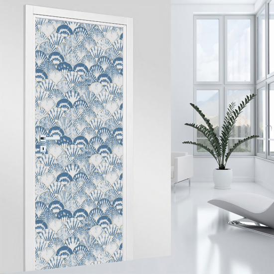 Door Sticker - Decal - Oriental Pattern