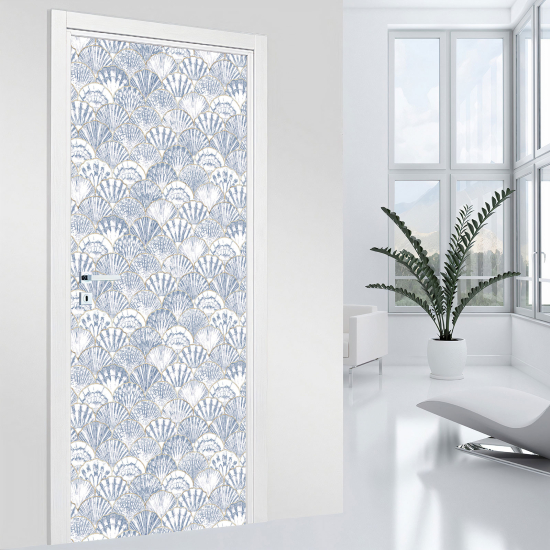 Door Sticker - Decal - Oriental Pattern