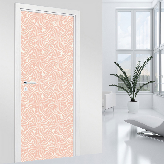 Door Sticker - Decal - Oriental Pattern