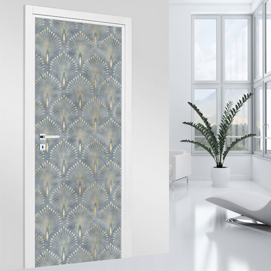 Door Sticker - Decal - Oriental Pattern