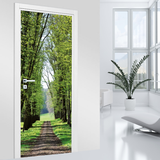 Door Sticker - Decal - Path