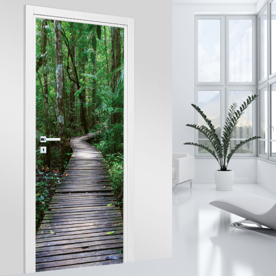 Door Sticker - Decal - Path